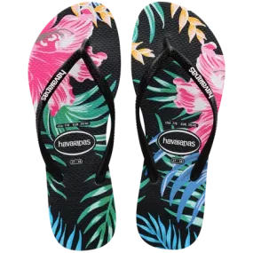 4147875 - SLIM FLORAL PALM SANDAL