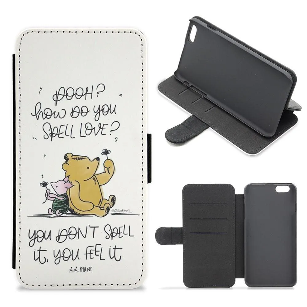 A Tale Of Love - Winnie Flip / Wallet Phone Case
