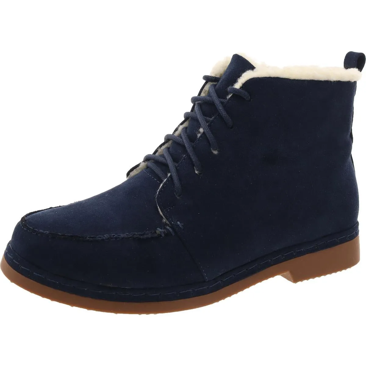 Bella Vita Womens Maude Faux Suede Ankle Winter & Snow Boots
