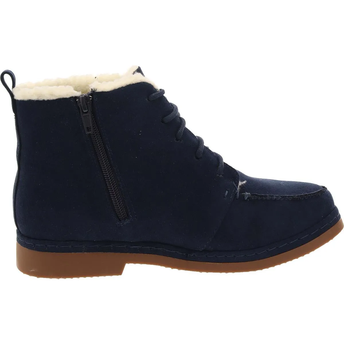 Bella Vita Womens Maude Faux Suede Ankle Winter & Snow Boots