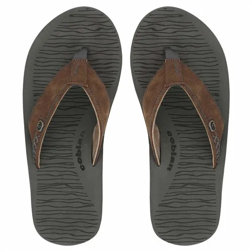 Cobian Men's Austin Flip Flop - Chestnut AUS20-210