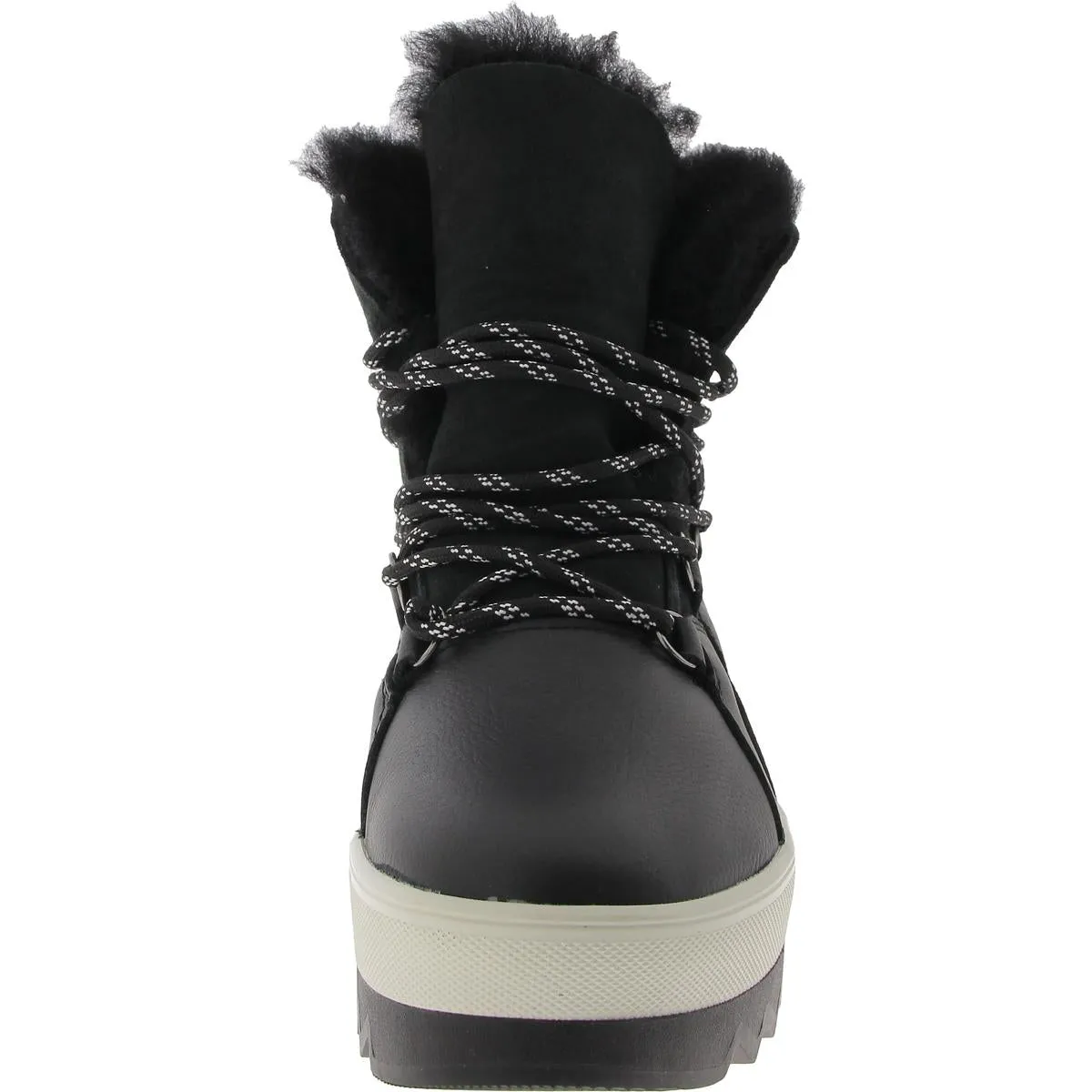 Cougar Womens Five Leather Lace-Up Winter & Snow Boots