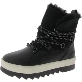 Cougar Womens Five Leather Lace-Up Winter & Snow Boots