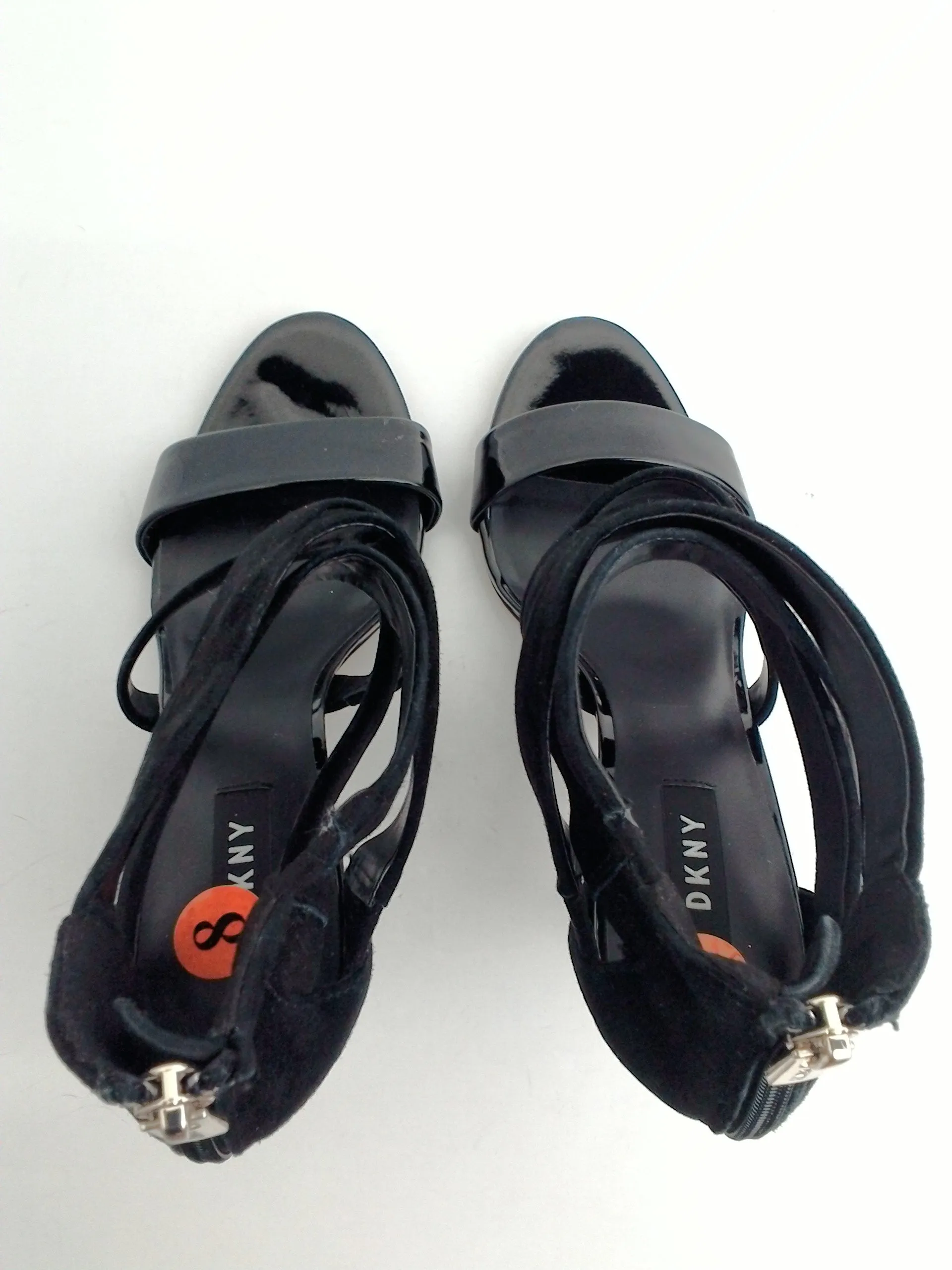 DKNY Women's Black Heeled Sandal Size 8 M