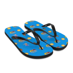 Happy hippo Flip-Flops