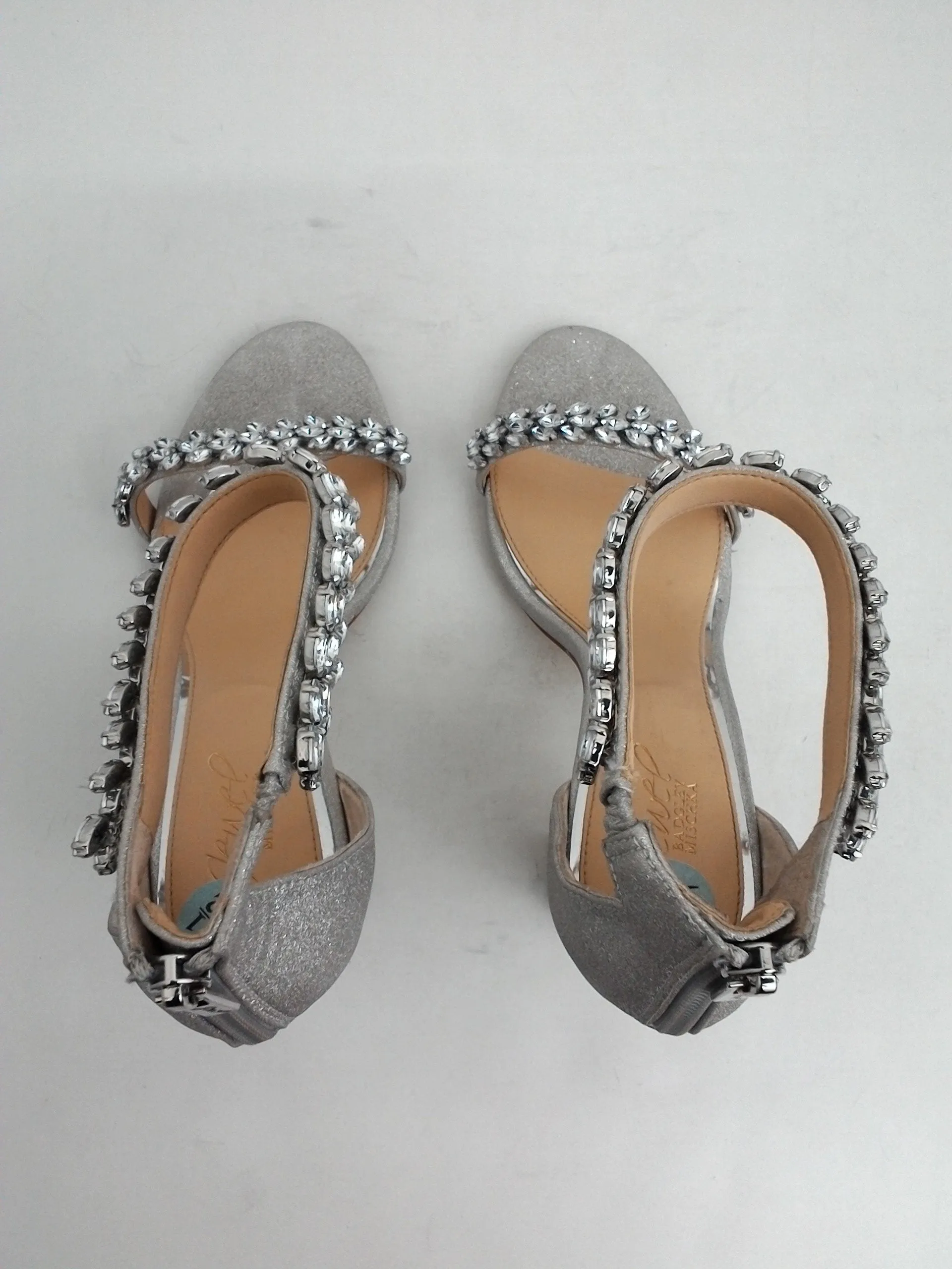Jewel Badgley Mischka Women's Heeled Sandal Size 9.5