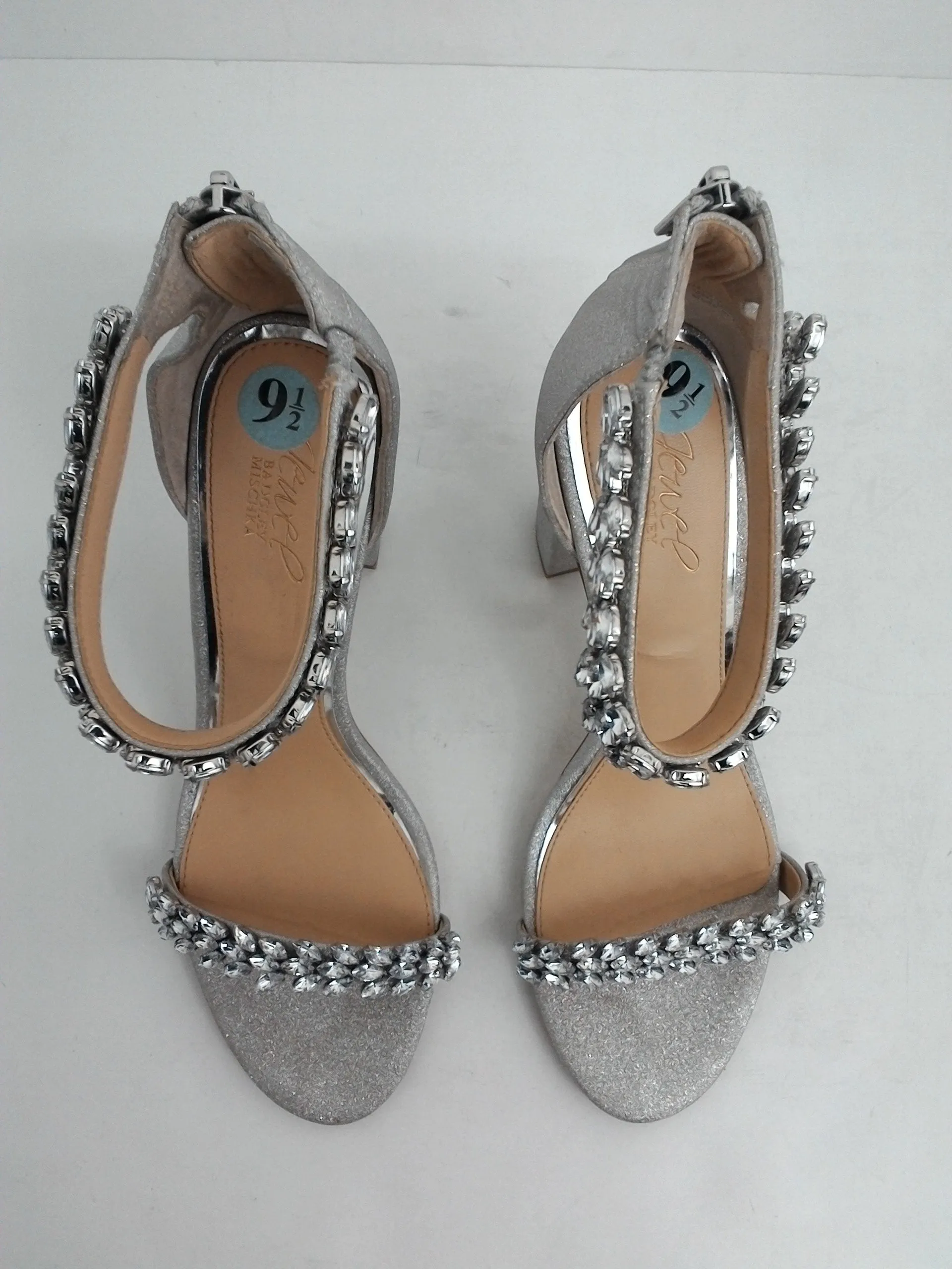 Jewel Badgley Mischka Women's Heeled Sandal Size 9.5