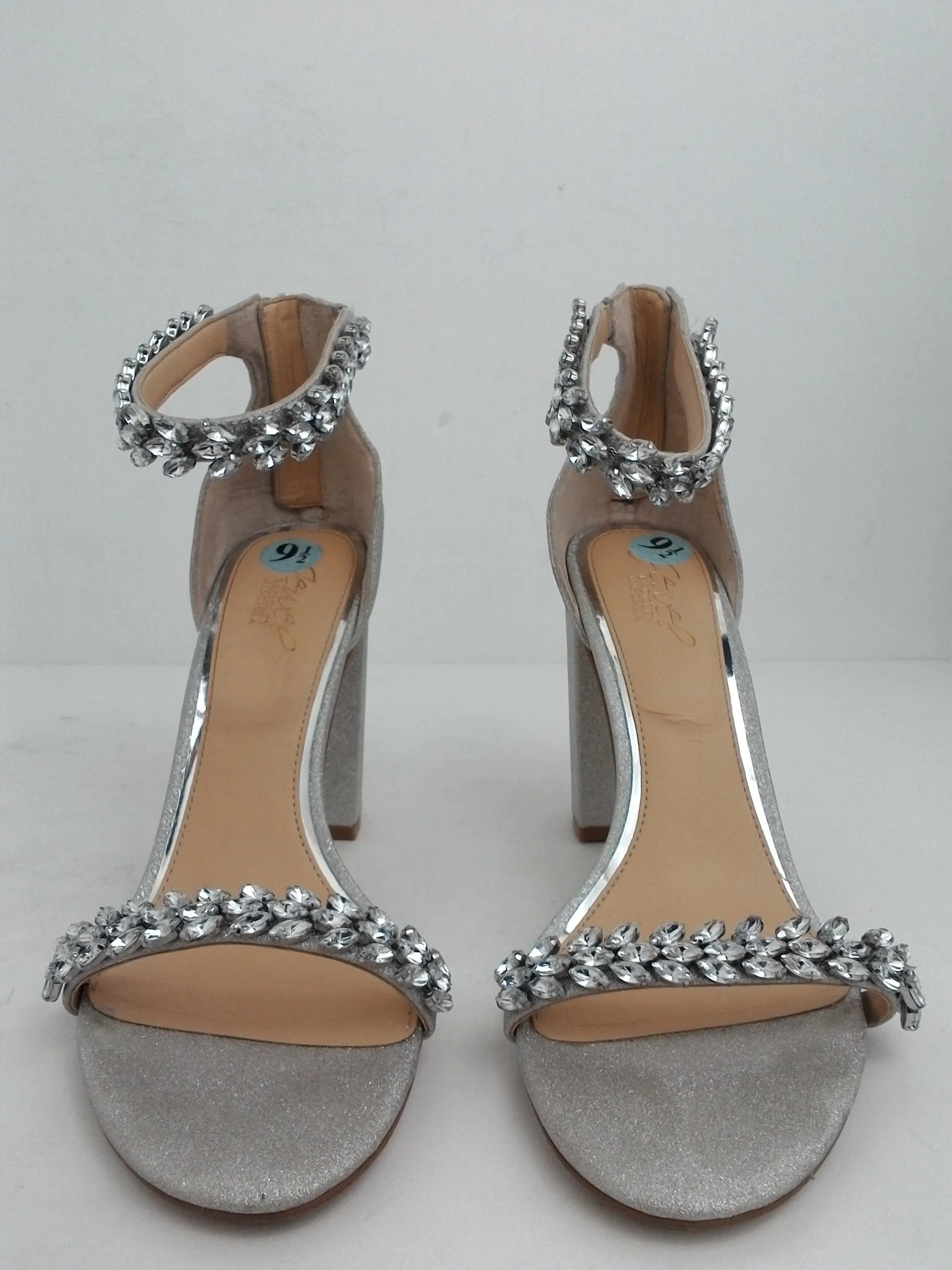 Jewel Badgley Mischka Women's Heeled Sandal Size 9.5