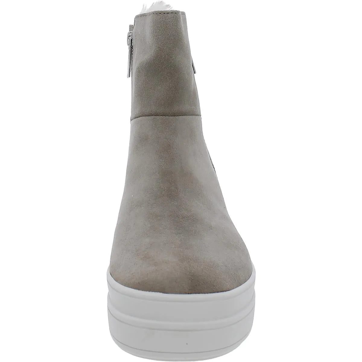 J/Slides Womens Suede Flatform Winter & Snow Boots