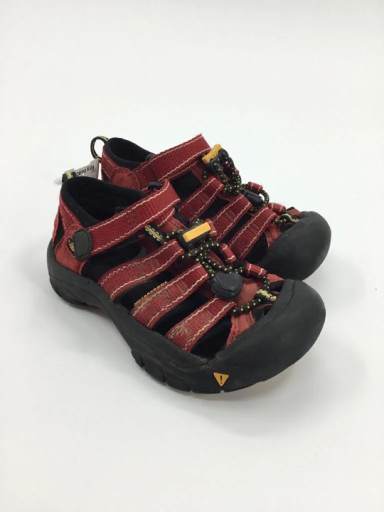 Keen Child Size 11 Red Sandals/Flip Flops