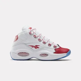 Reebok Footwear Men Question Mid Basketball Shoes FTWWHT/VECRED/FTWWHT