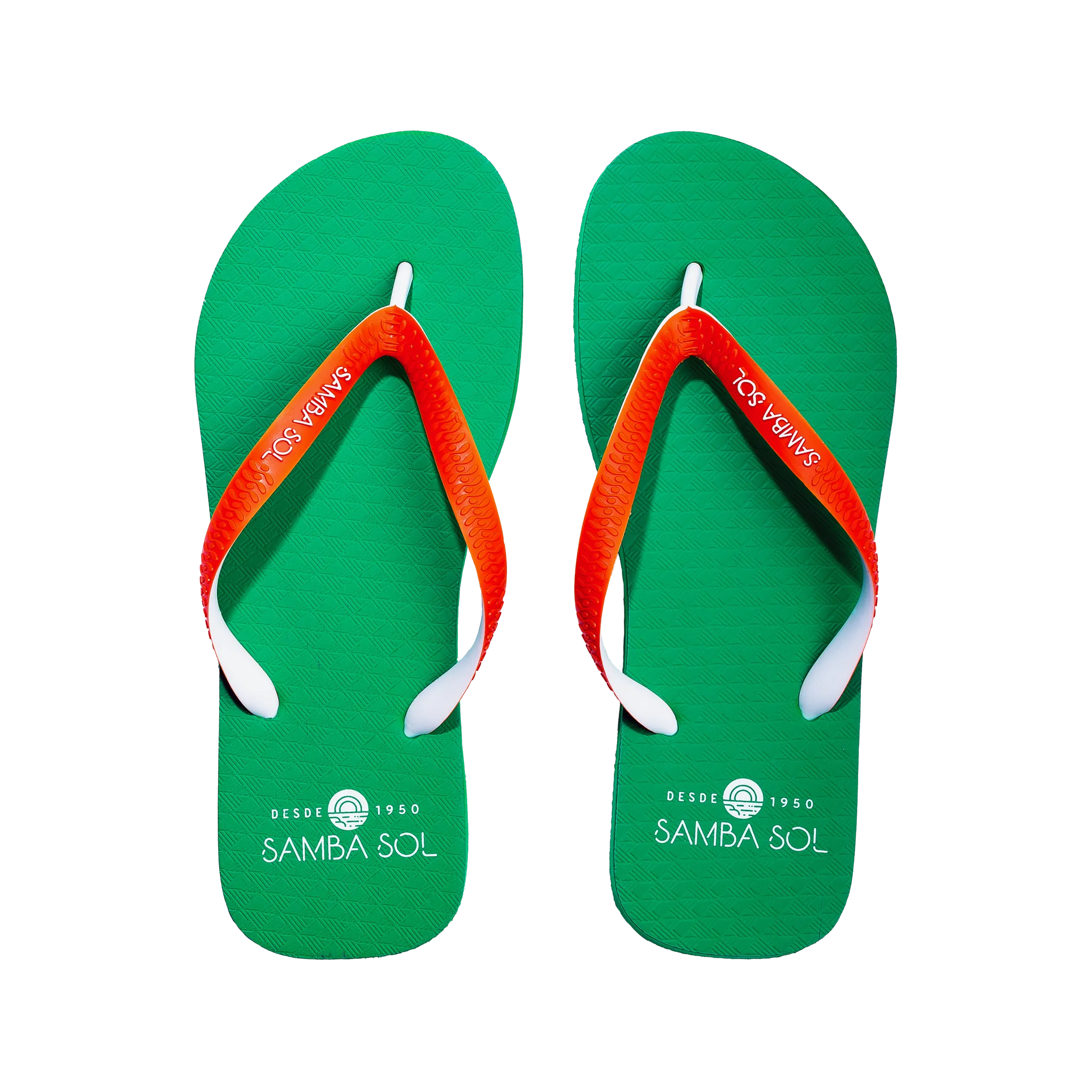 Samba Sol Men's Beach Collection Flip Flops - UM University of Miami