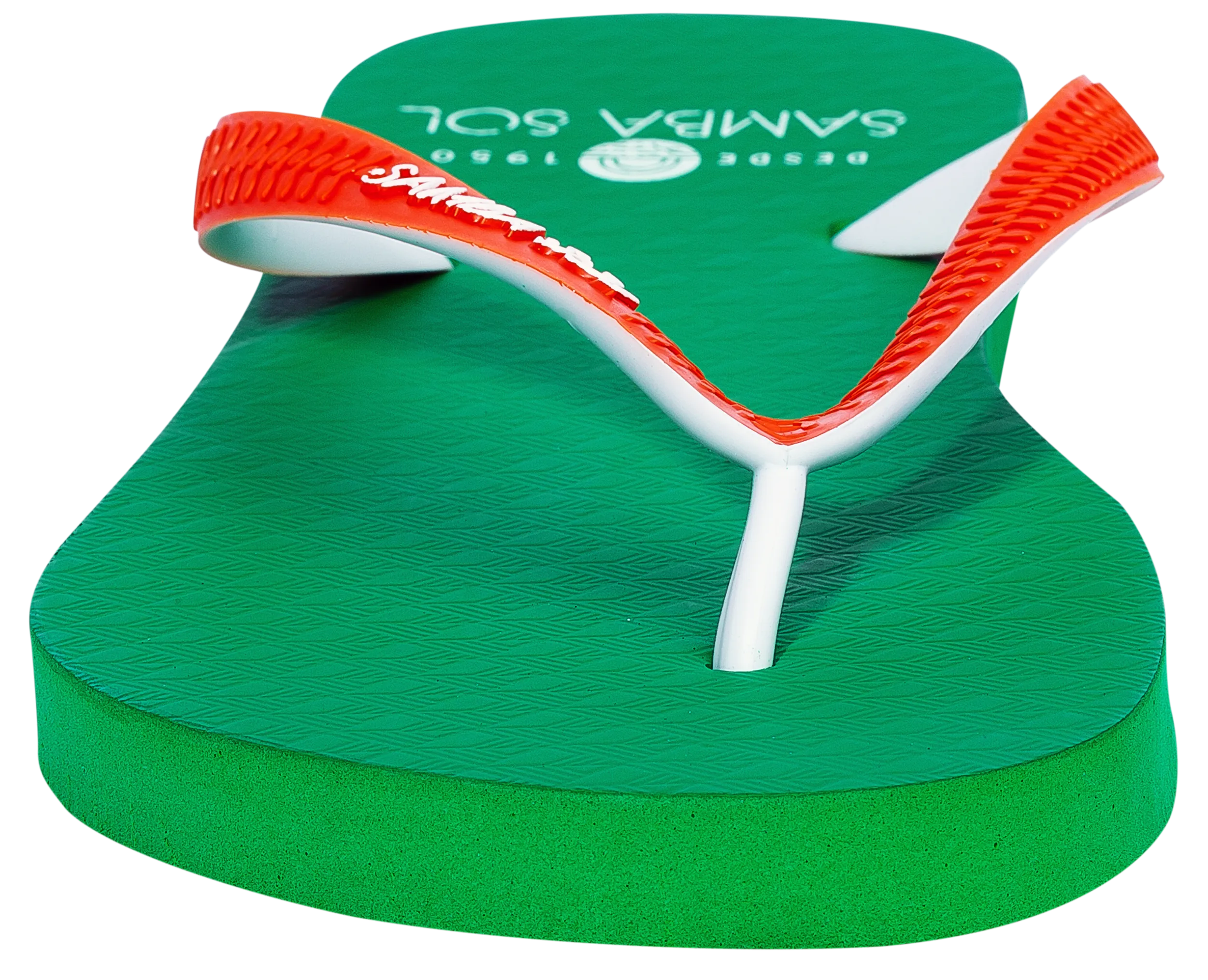Samba Sol Men's Beach Collection Flip Flops - UM University of Miami