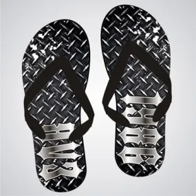 Sigma Lambda Beta Diamond Plate Flip-Flops - SBL100 - SUB