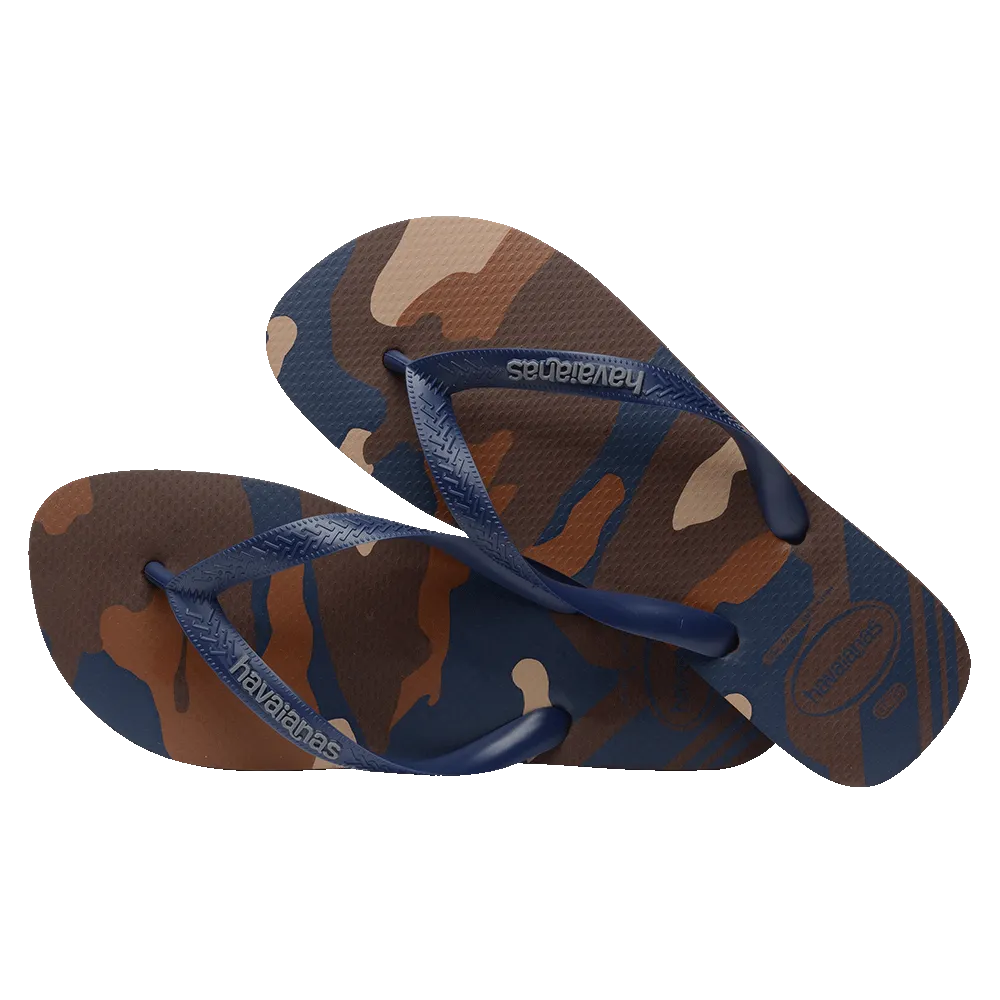 Top Camu Flip Flops