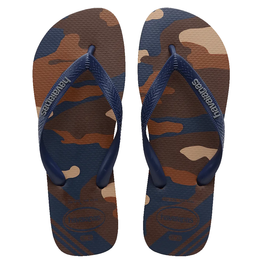 Top Camu Flip Flops