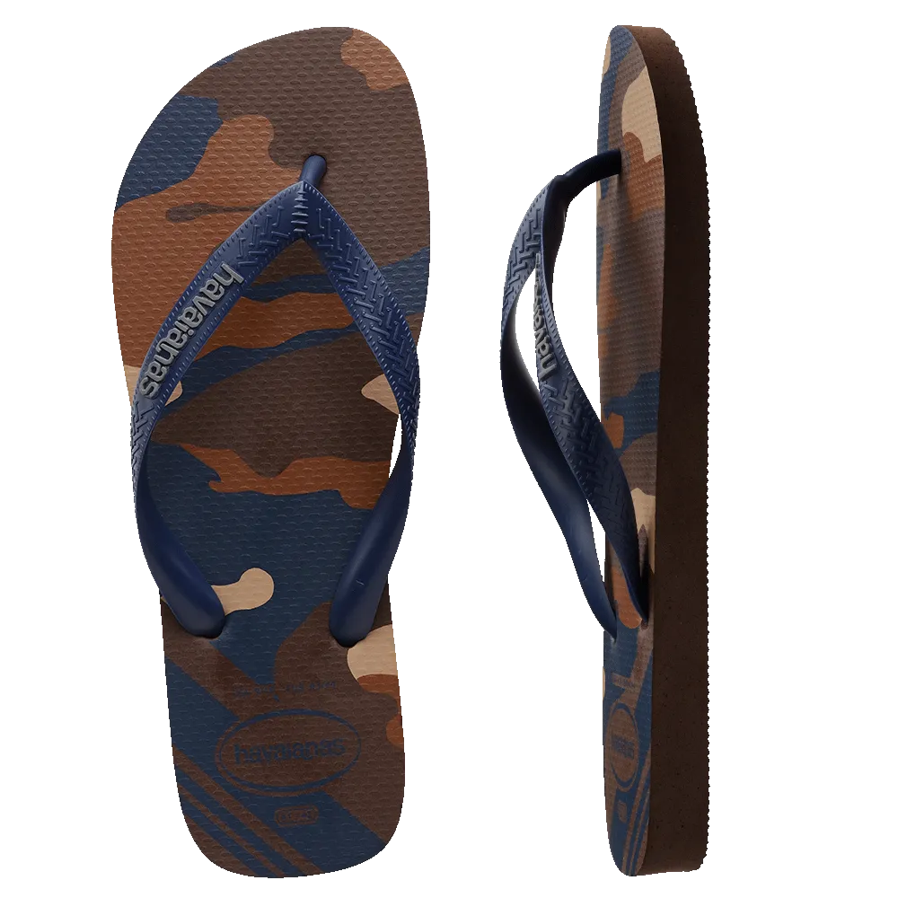 Top Camu Flip Flops