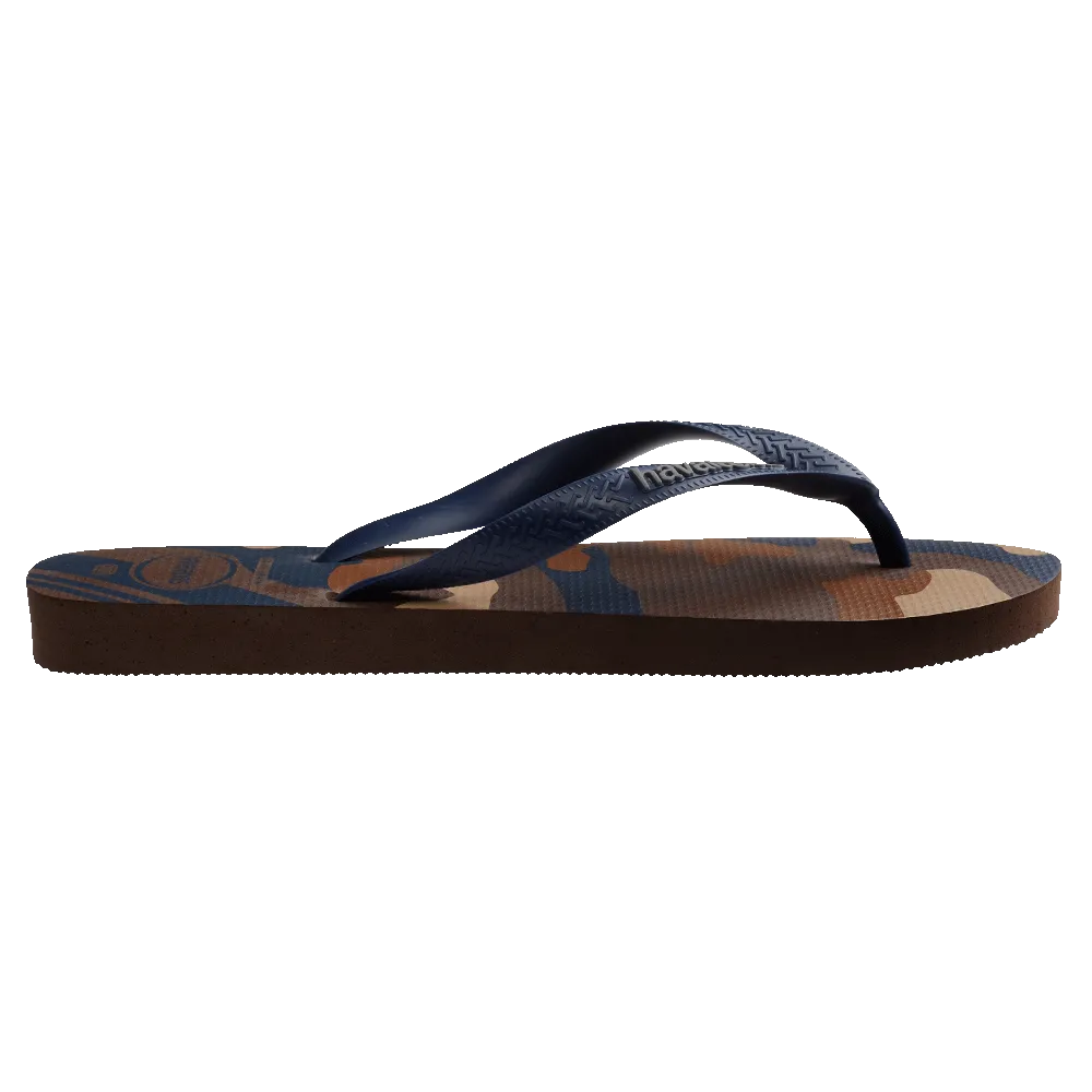 Top Camu Flip Flops