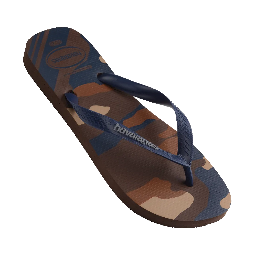 Top Camu Flip Flops